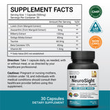 NeuroSight 智视康 - Brain & Vision Support Formula. Lutein X Zeaxanthin X Bilberry
