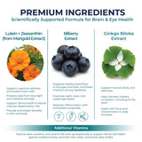 NeuroSight 智视康 - Brain & Vision Support Formula. Lutein X Zeaxanthin X Bilberry