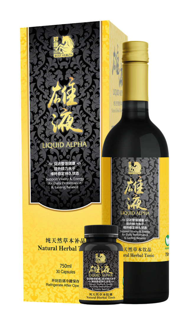 LA Tonic complete set: carton, 750 ml liquid tonic and capsules